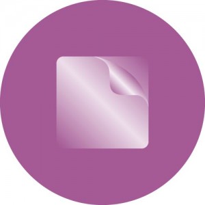 Pegatinas transparentes