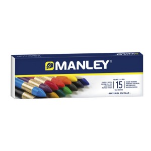 Caja colores ceras Manley
