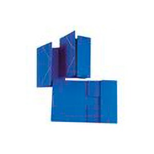 Carpetas folio cartón azul