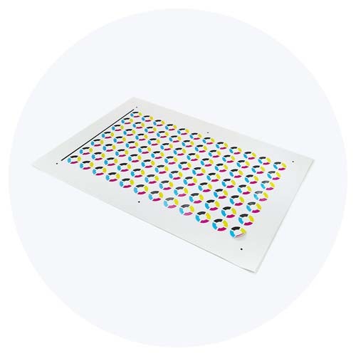 Adhesivos, etiquetas, pegatinas de papel