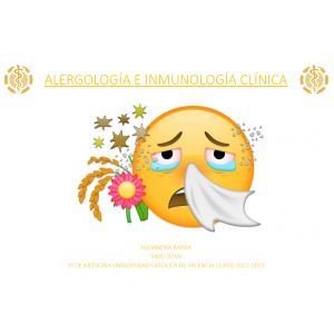 Alergología e inmunología -...