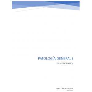Patología General I - (151...
