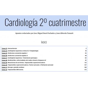 Cardiología 2º Cuatrimestre...