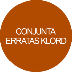 Conjunta erratas Klord