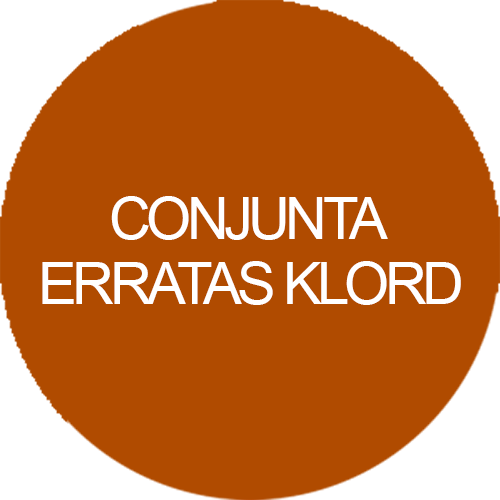 Conjunta erratas Klord