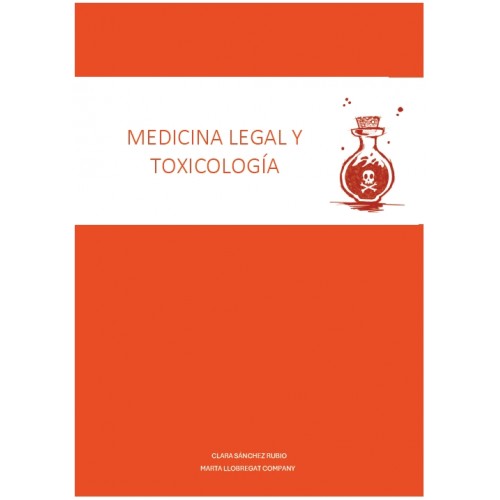Medicina legal y toxicología 1er...