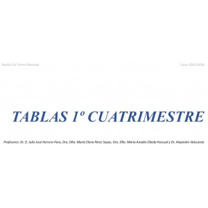 Tablas farmacología - (115...