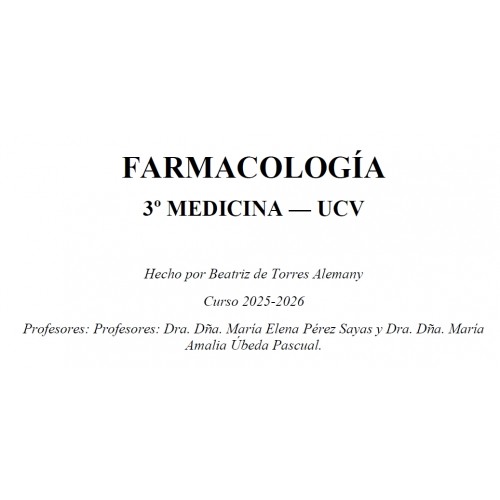 Farmacología - (219 pág) - (Beatriz...